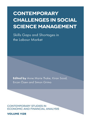 cover image of Contemporary Challenges in Social Science Management